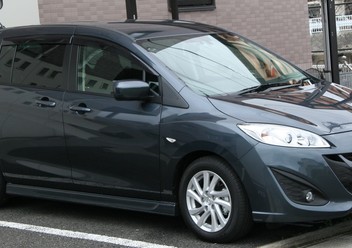 Szyberdach - silnik Mazda 5 II